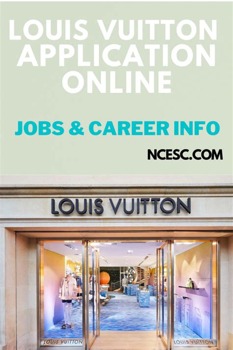 louis vuitton stellenangebote|louis vuitton career path.